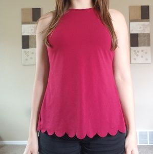 Cute open back shirt